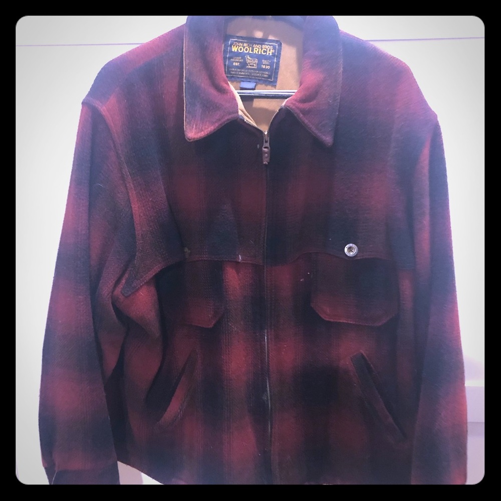 Classic Woolrich Wool coat.